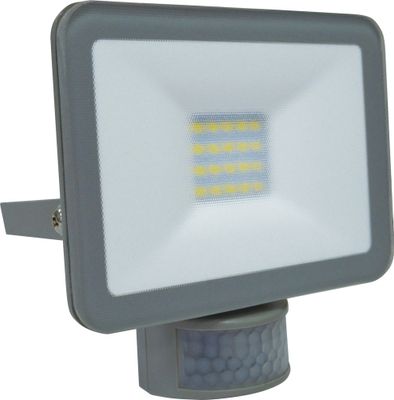 Projecteur extérieur LED détecteur de mouvements Slimer gris IP44 1800 lumens blanc neutre- ARLUX
