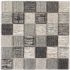 Mosaïque mural intérieur camaïeu gris verre 30 x 30 cm vendu à l'unité SAS MAT INTER