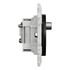 Prise antenne TV/ FM/ SAT murale Odace 2025 noir - SCHNEIDER ELECTRIC