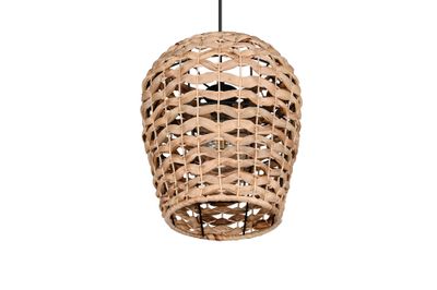 Suspension E27 Jean fibre naturelle 10W - CASALUM