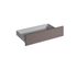 Façade tiroir pour meuble de cuisine Lotus basalte mat 13,8 x 80 cm OFITRES