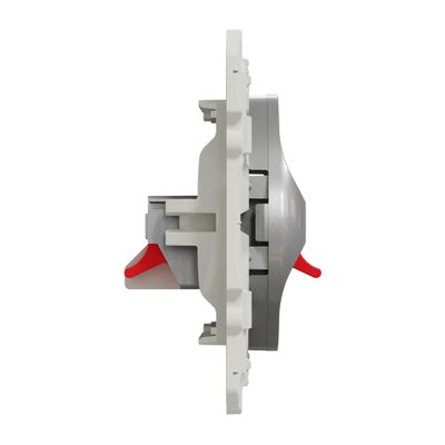 Prise haut-parleurs aluminium - Odace 2011 SCHNEIDER ELECTRIC