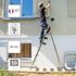 Escabeau 7 marches ProfiStep XXL aluminium - HAILO