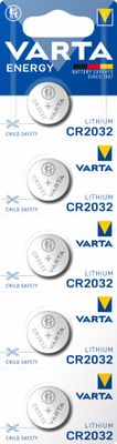 Piles lithium CR2032 par 5 - VARTA