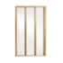 Verrière d'atelier MDF (vitrage vendu séparément) 3 éléments hauteur 107,5 x largeur 89,6 cm - MOTTEZ