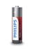 Piles alcalines LR6 (AA) par 4 - Power Alkaline PHILIPS