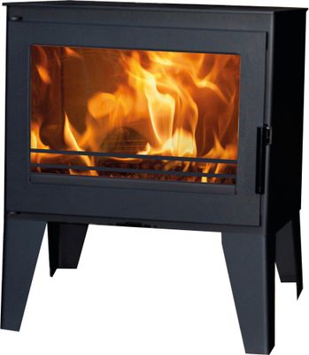 Poêle à bois sur pied 7,1 kW GIULETTA 7 étoiles flammes vertes, Livraison à domicile incluse - PANADERO