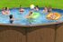 Piscine hors sol ronde tubulaire imitation bois Ø 550 cm hauteur 130 cm - BESTWAY