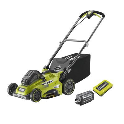 Tondeuse à batterie tractée 36 V 40 cm RLM36X41H60PG - RYOBI