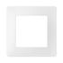 Plaque 1 poste blanc CALY DEBFLEX