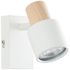 Spot mural GU10 10W blanc - Pini BRILLIANT