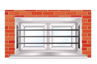 Grille de défense téléscopique de 99 à 188 cm 3 barreaux MOTTEZ