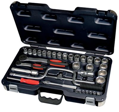 Coffret douilles 35 pièces - RONDY