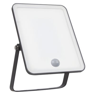 Projecteur extérieur LED détecteur de mouvement Floodlight noir IP65 2700 lumens blanc neutre - OSRAM