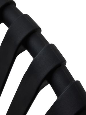 Fauteuil de jardin Bari noir en polypropylène BOCARNEA