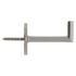Gonds en métal de 5.33 cm Finition Chromé mat par 2 - MOBOIS