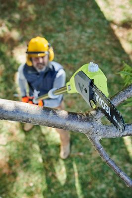 Elagueur sur perche à batterie 18 V guide 20 cm RPP182020 RYOBI