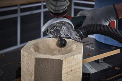 Kit bois pour meuleuse d'angle - WOLFCRAFT