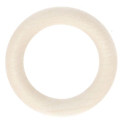 Anneaux en bois diam 56 mm Finition Erable par 10 - MOBOIS