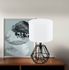 Lampe à poser E14 Carlton 2 noir 60W - EGLO