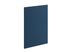 Façade dos pour meuble de cuisine Lotus bleu indigo mat 85 x 58 cm OFITRES