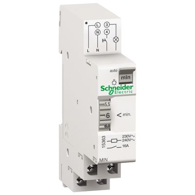 Minuterie modulaire 16A 1 à 7 min - Acti9 SCHNEIDER ELECTRIC