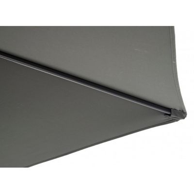 Parasol excentré diamètre 3 mètres Taupe Pushup PROLOISIRS