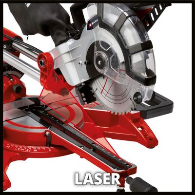 Scie à onglet radiale double inclinaison 1 500 W TC-SM 2131/1 Dual - EINHELL