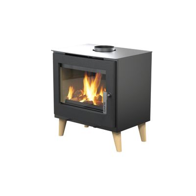 Poêle à bois étanche 6.1 kW Emile SUPRA