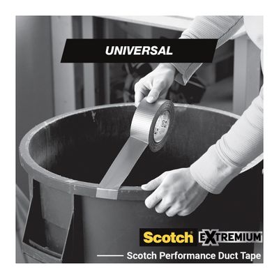 Ruban adhésif de réparation toile Universal noir 25 m x 48 mm - SCOTCH