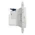 Prise affleurante 2 pôles + terre et prise USB-C 18W Odace 2025 blanc - SCHNEIDER ELECTRIC