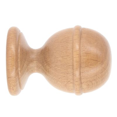 Embout déco pluton à visser en bois diam 35 mm Finition Hêtre - MOBOIS