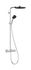 Colonne de douche avec mitigeur thermostatique chrome Pulsify Puro 260 - HANSGROHE