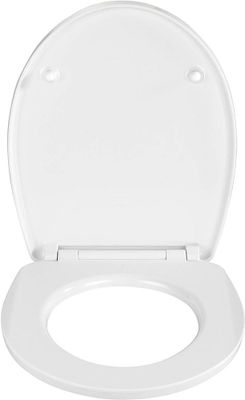 Abattant de WC duroplast Shell heart déclipsable, frein de chute WENKO