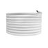 Câble électrique plastique plat blanc 3m - TIBELEC