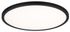 Plafonnier salle de bains LED Atria Shine Ø 40cm noir IP44 2800 lumens blanc variable CCT - PAULMANN