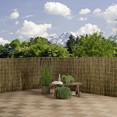 Brande combi de bruyère et d'osier 2 x 3 m WINDHAGER