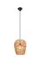 Suspension E27 Jean fibre naturelle 10W - CASALUM
