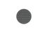 Grille de ventilation PVC gris anthracite 149 - Ø68 mm - DECEUNINCK
