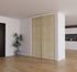 Porte de placard Acacia Crème Profil blanc H 248,5 x L 92,2 cm YNGENIO