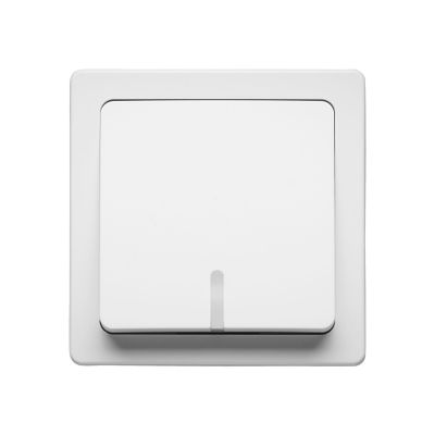 Interrupteur va-et-vient en saillie Blok avec témoin lumineux blanc - DEBFLEX
