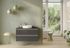 Caisson de salle de bains Thana 2 tiroirs L100 x H55 x P45 cm panneau de particules anthracite mat