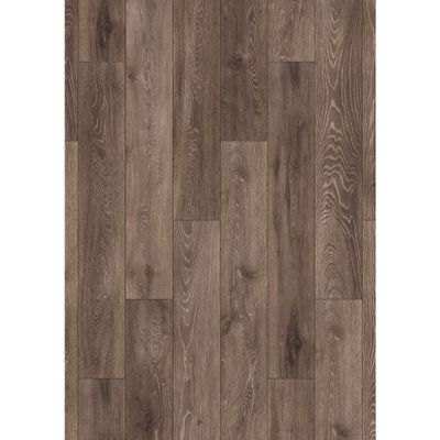 Sol stratifié décor bois chêne foncé Liverpool AQUAFIT ép 8 mm 19,5 x 128,8 cm AC5 2,26 m²/pqt AJ TIMBER