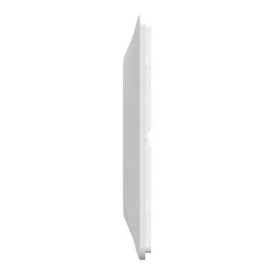 Plaque de finition 1 poste blanc - Ovalis SCHNEIDER ELECTRIC