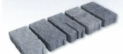 Pavé Pa.do.va 12 x 24 cm Gris épaisseur 6 cm - GGI