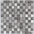 Mosaïque carrée Thierry camaïeu de gris 30 x 30 cm MAT INTER