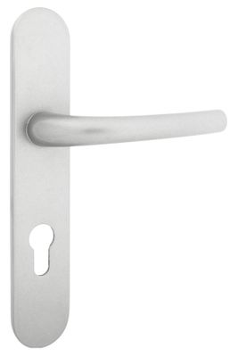 Demi-ensemble de poignée Zenia aluminium à cylindre sans vis apparentes ALPERTEC