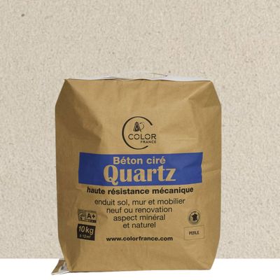Béton ciré Quartz PERLE  Sac 10kg - COLOR FRANCE