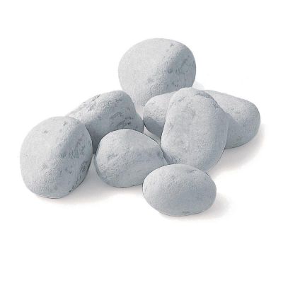 Galets marbre blanc de carrare 25/40 25kg GRANULATI
