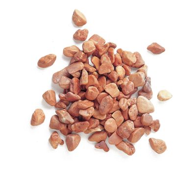 Gravillon décoratif roulé de marbre 7 / 15 mm rouge de verone 25 kg GRANULATI